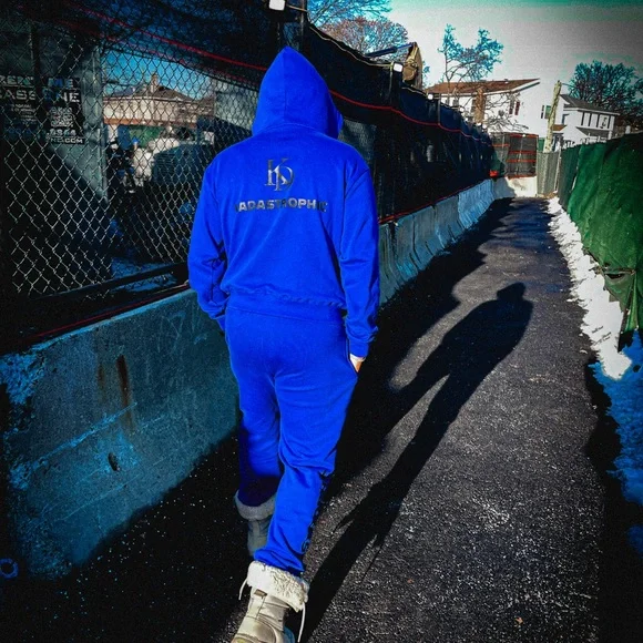 Blue kadastrophic tracksuit